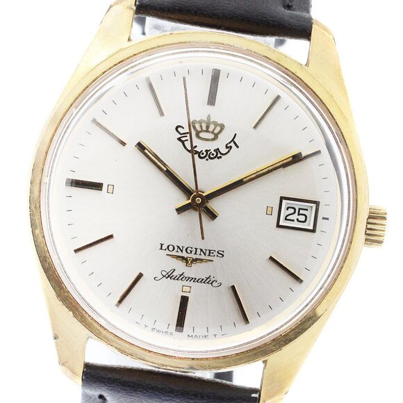 LONGINES Cal.L.633.1 Arabic dial Silver Dial Automatic Men&#039;s Watch_878638 - Picture 1 of 9